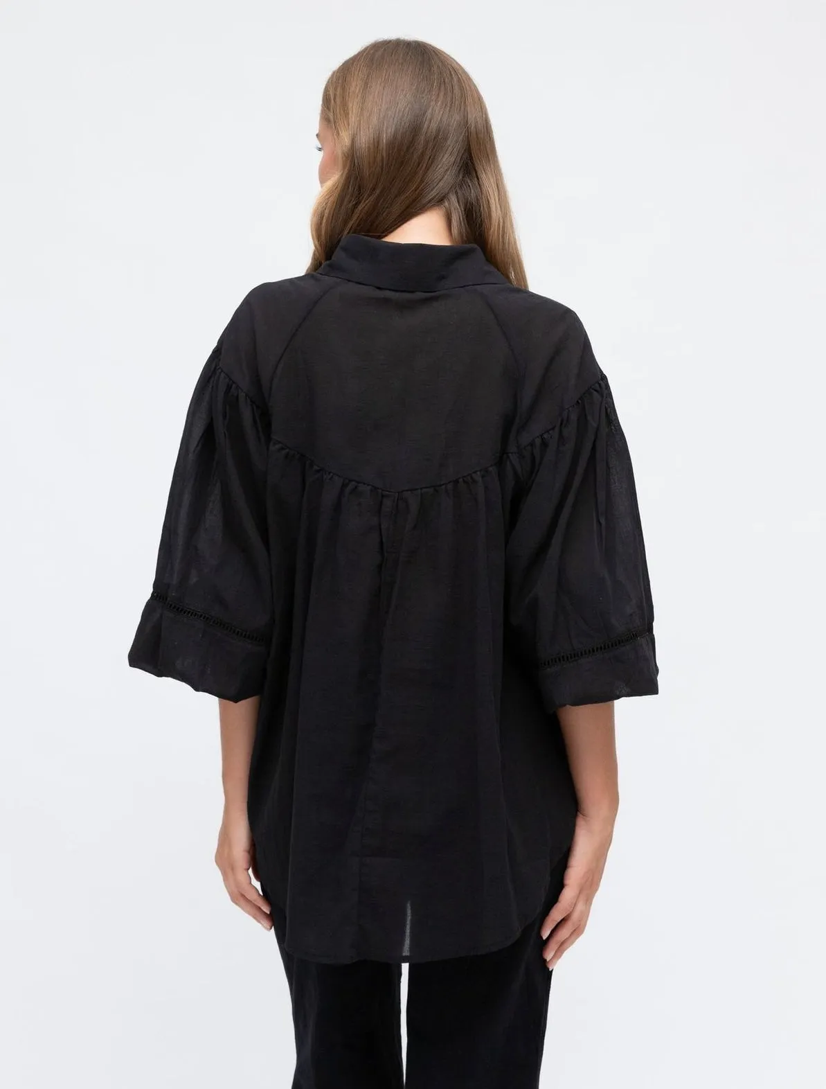 Delilah Shirt Black