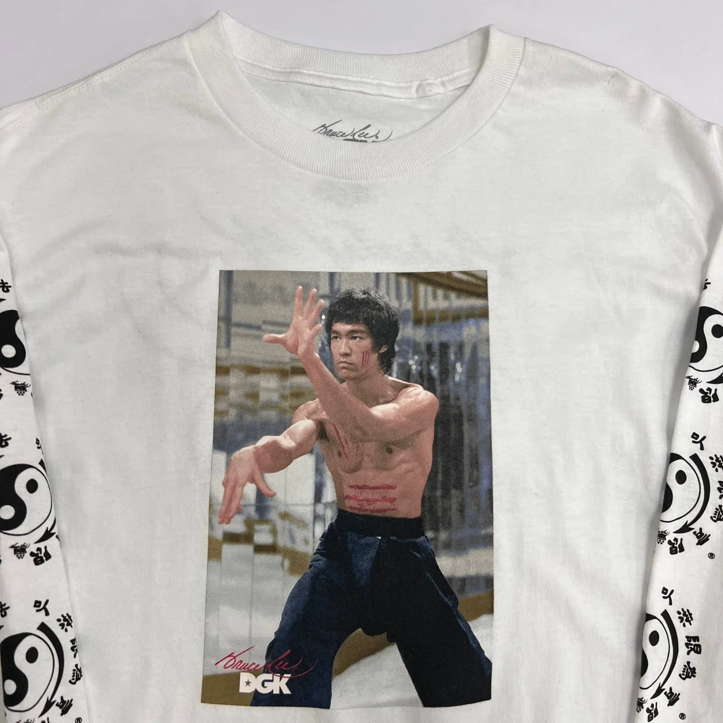 DGK X Bruce Lee Graphic Print Long Sleeve T-Shirt