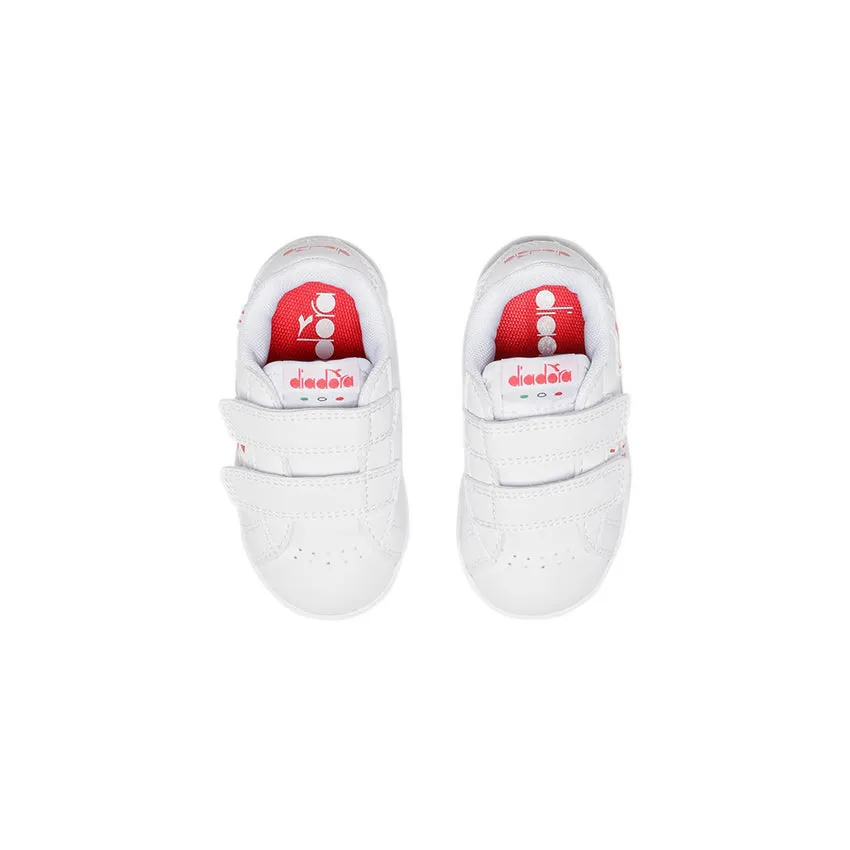 DIADORA SNEAKERS GAME P BOLDER TD BIANCO-ROSSO