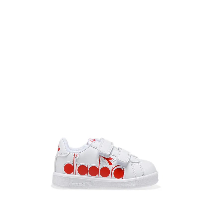 DIADORA SNEAKERS GAME P BOLDER TD BIANCO-ROSSO