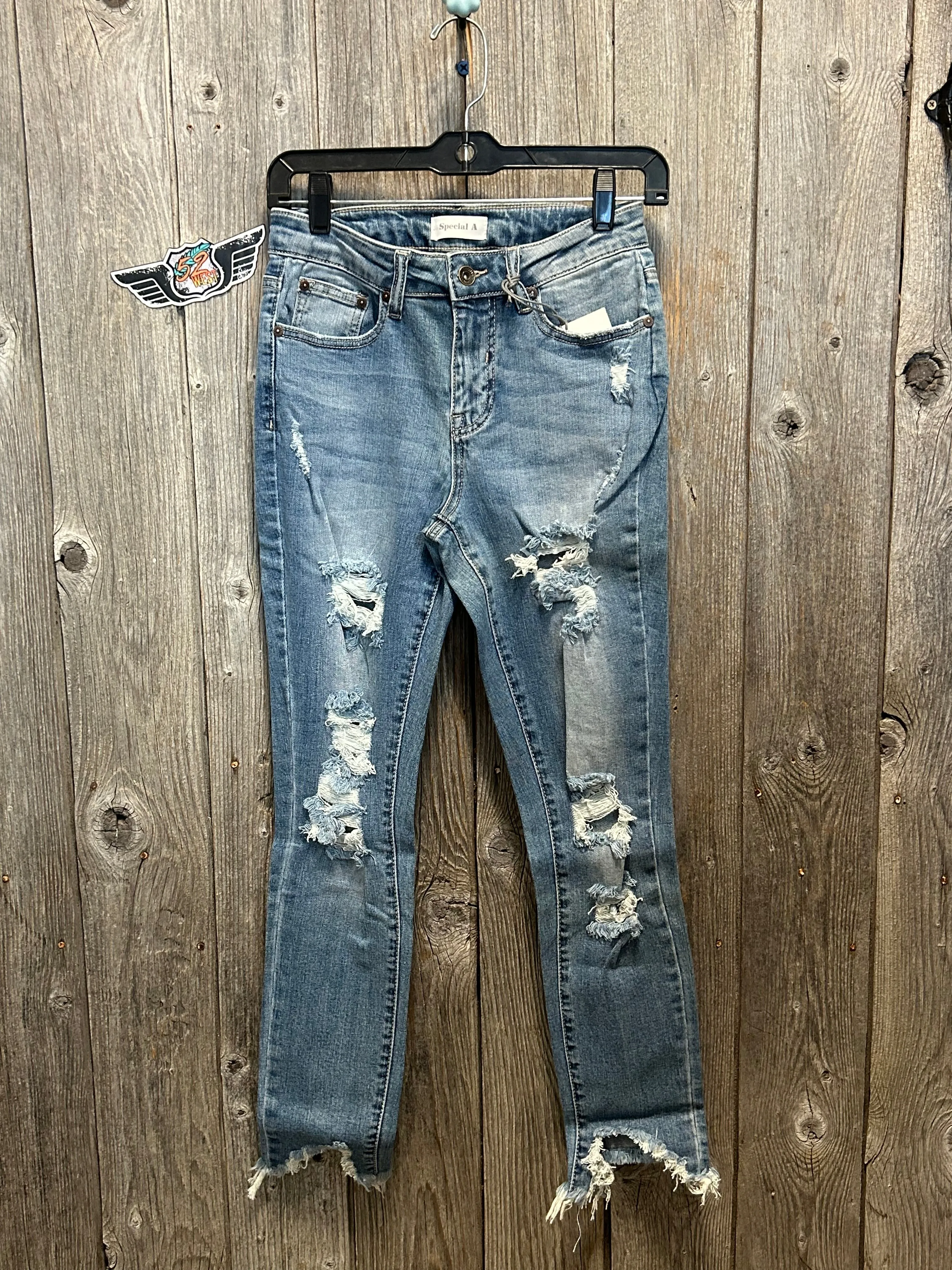 Distressed Skinny Jeans