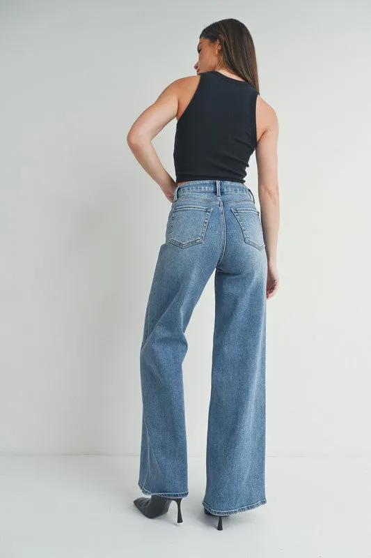 ELENA WIDE LEG DENIM