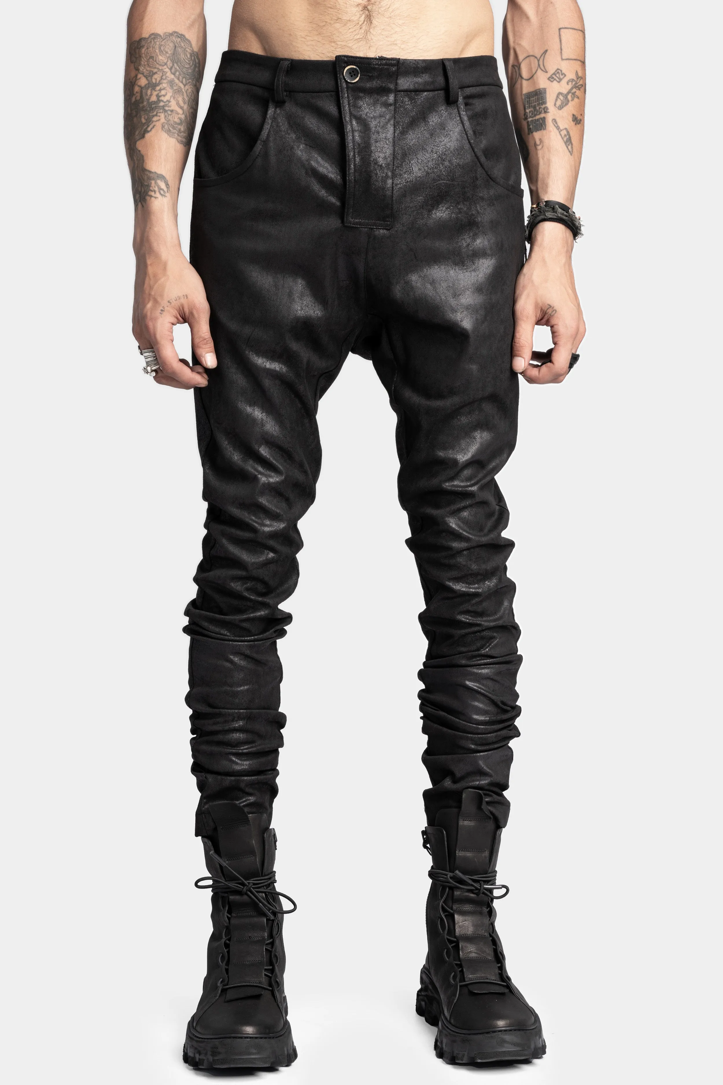 Stylish Faux Leather Pants - High-Quality, Comfort Fit