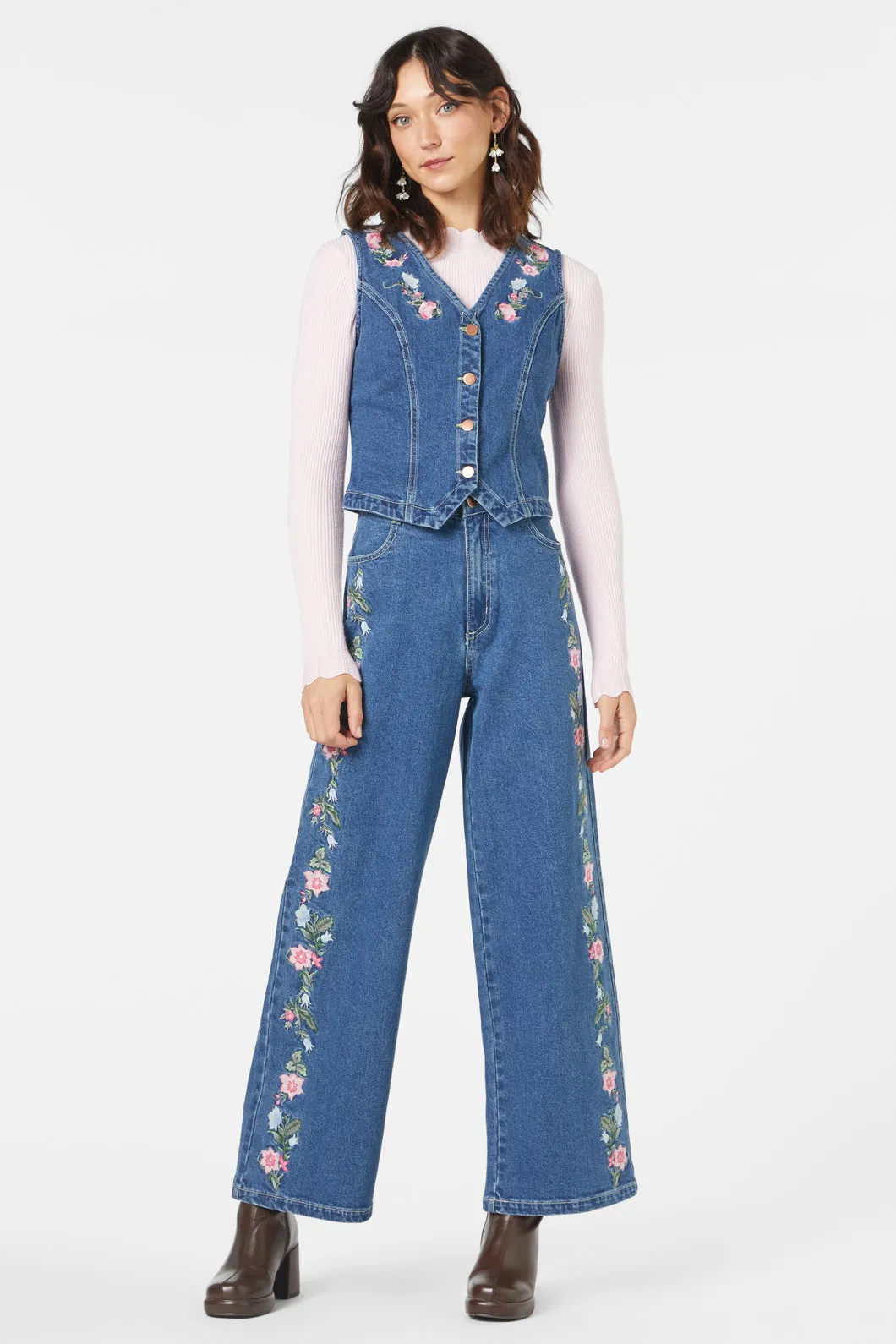 Flower Chain Jean