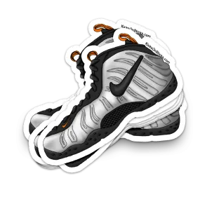 Foamposite Pro "Halloween" Sneaker Sticker