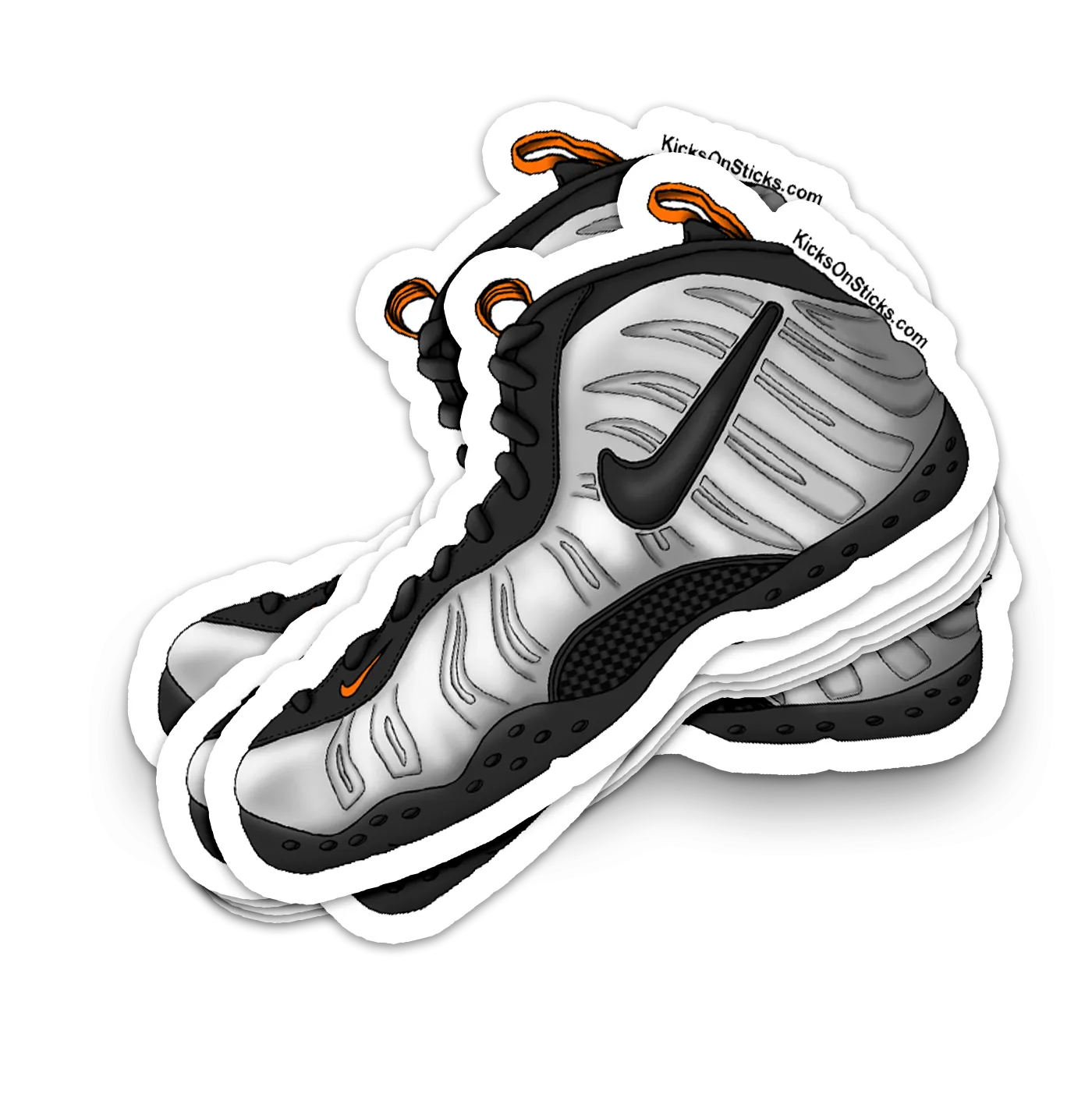 Foamposite Pro "Halloween" Sneaker Sticker