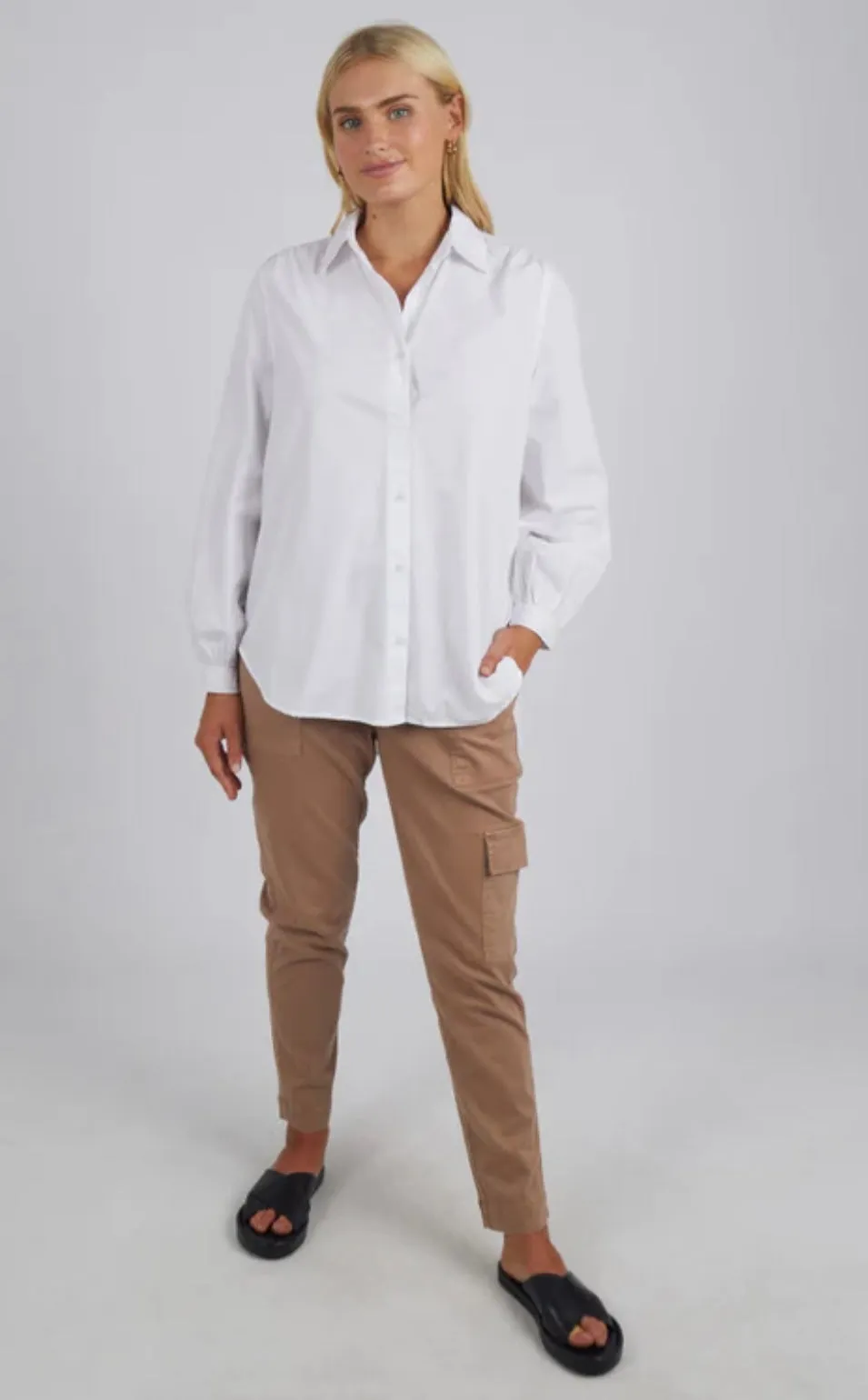 Gabriella Shirt White