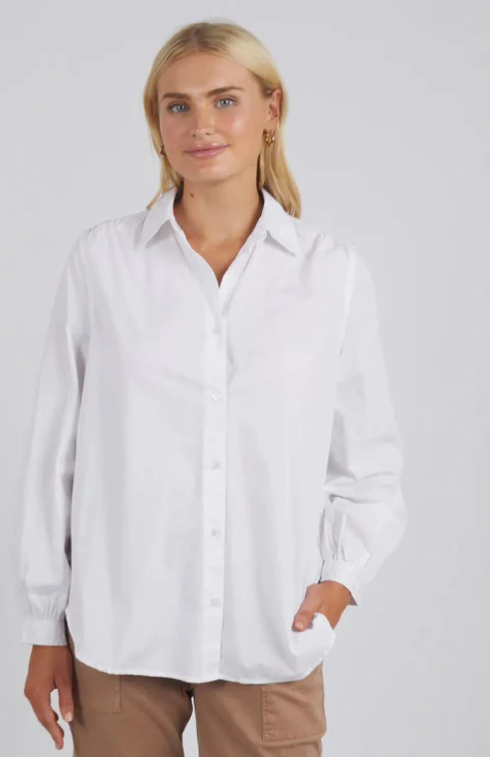 Gabriella Shirt White