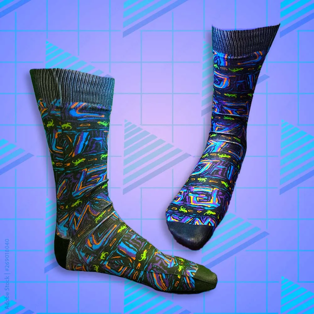 Gecko Multi Party Socks