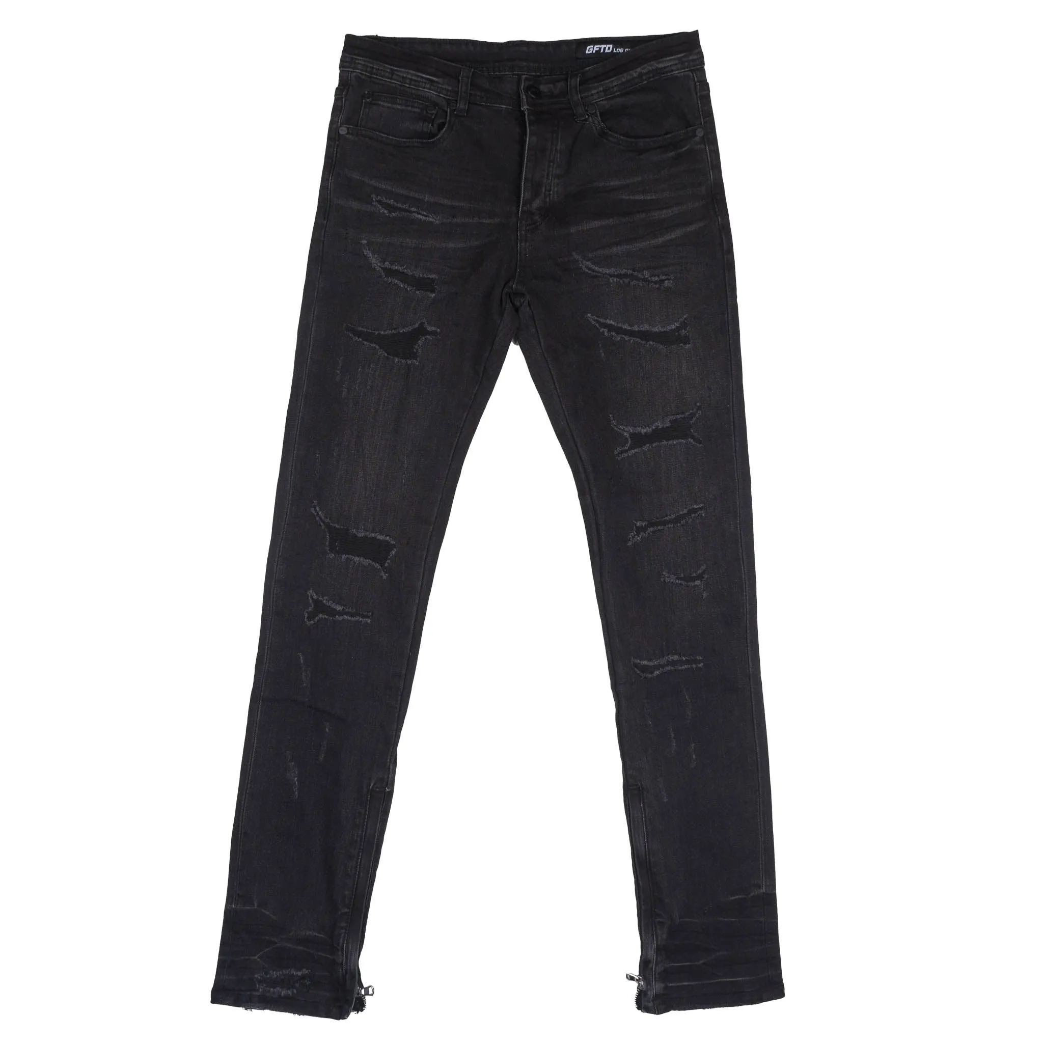 GFTD DENIM JEANS ASSORTED STYLES - GFTDJNS