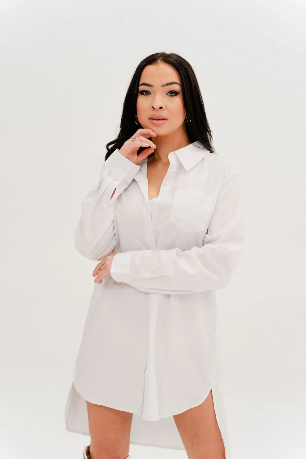 Guess Who's Back Shirt Dress