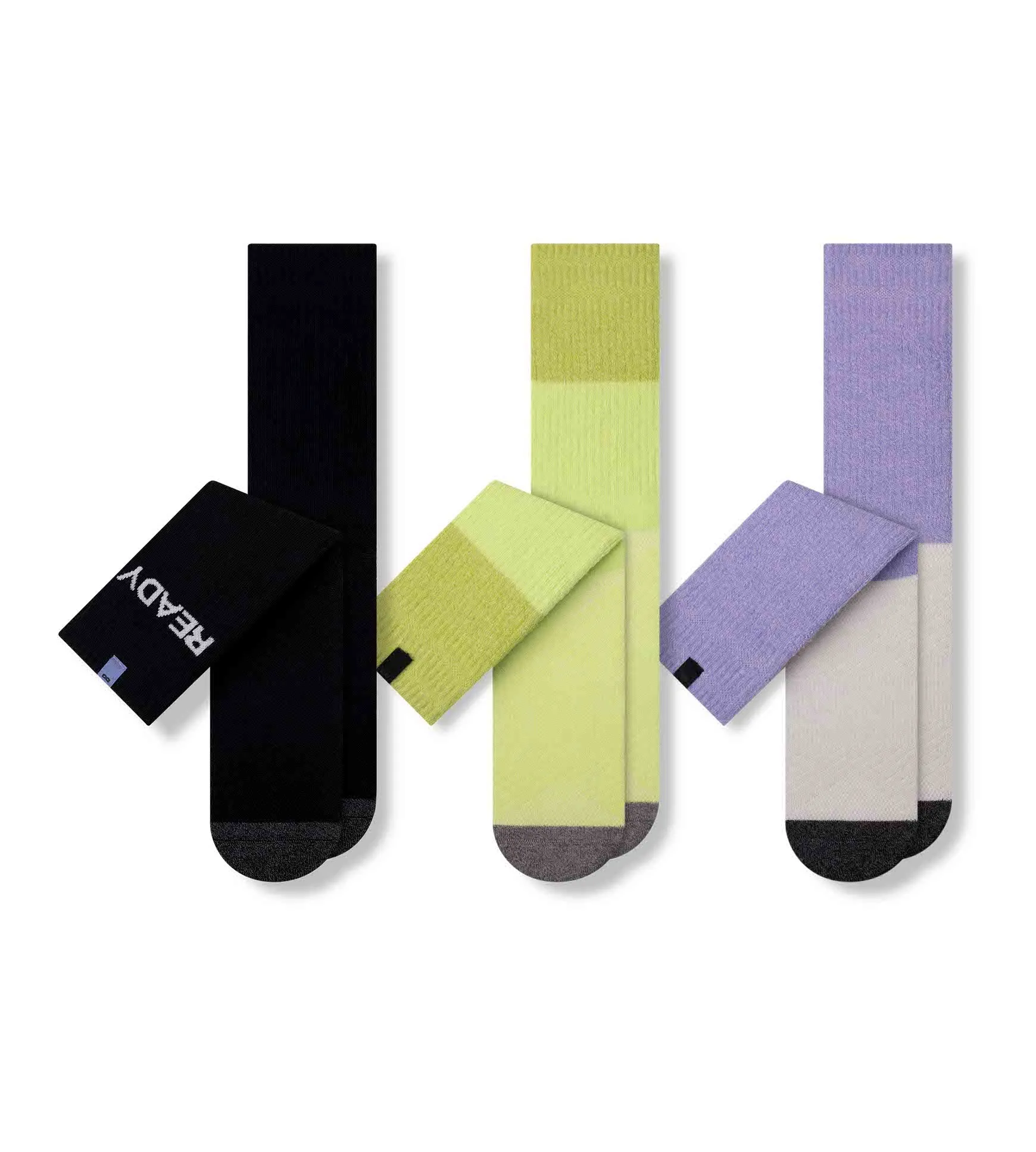 Hustle Cushion Crew Socks 3 Pack