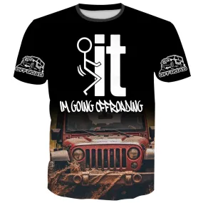 I am going offroading T-Shirt for Men - Adventure-themed Tee