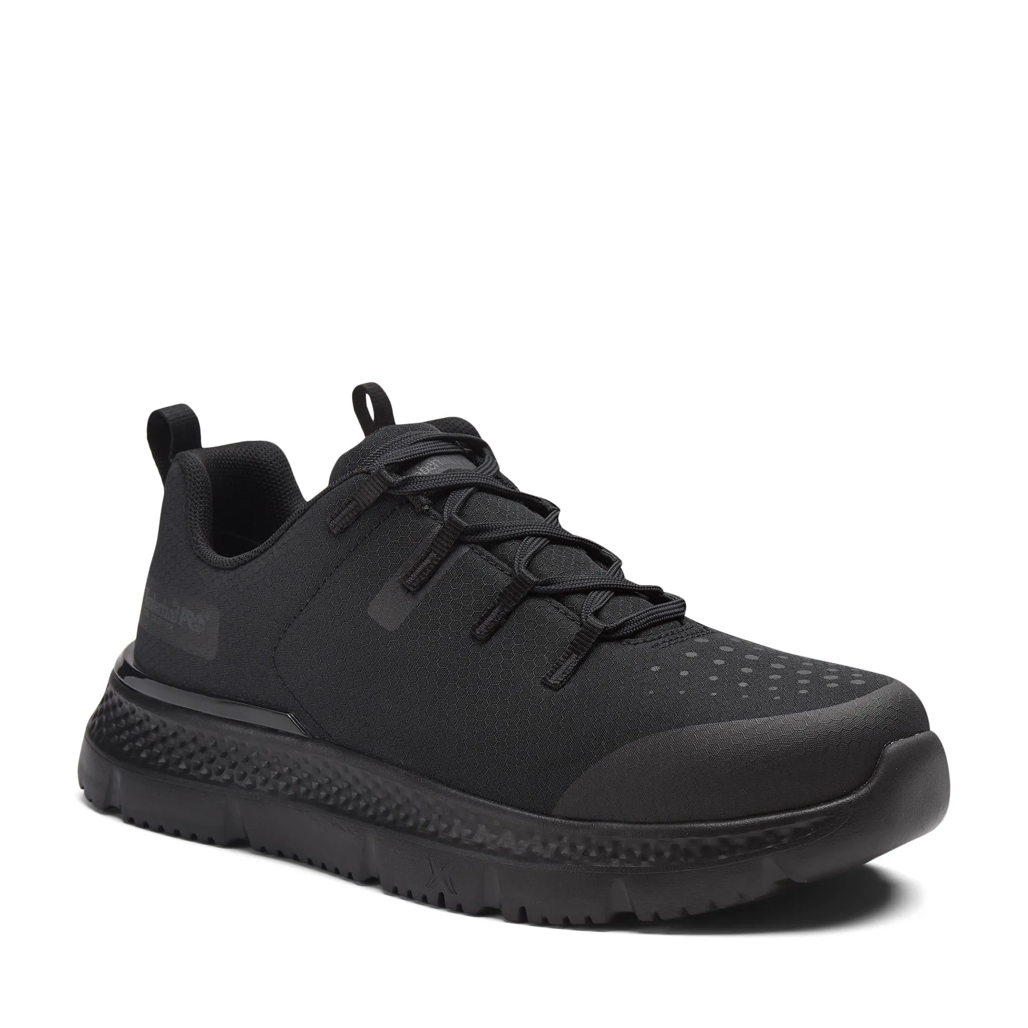 Intercept Steel-Toe Oxford Work Shoe Black