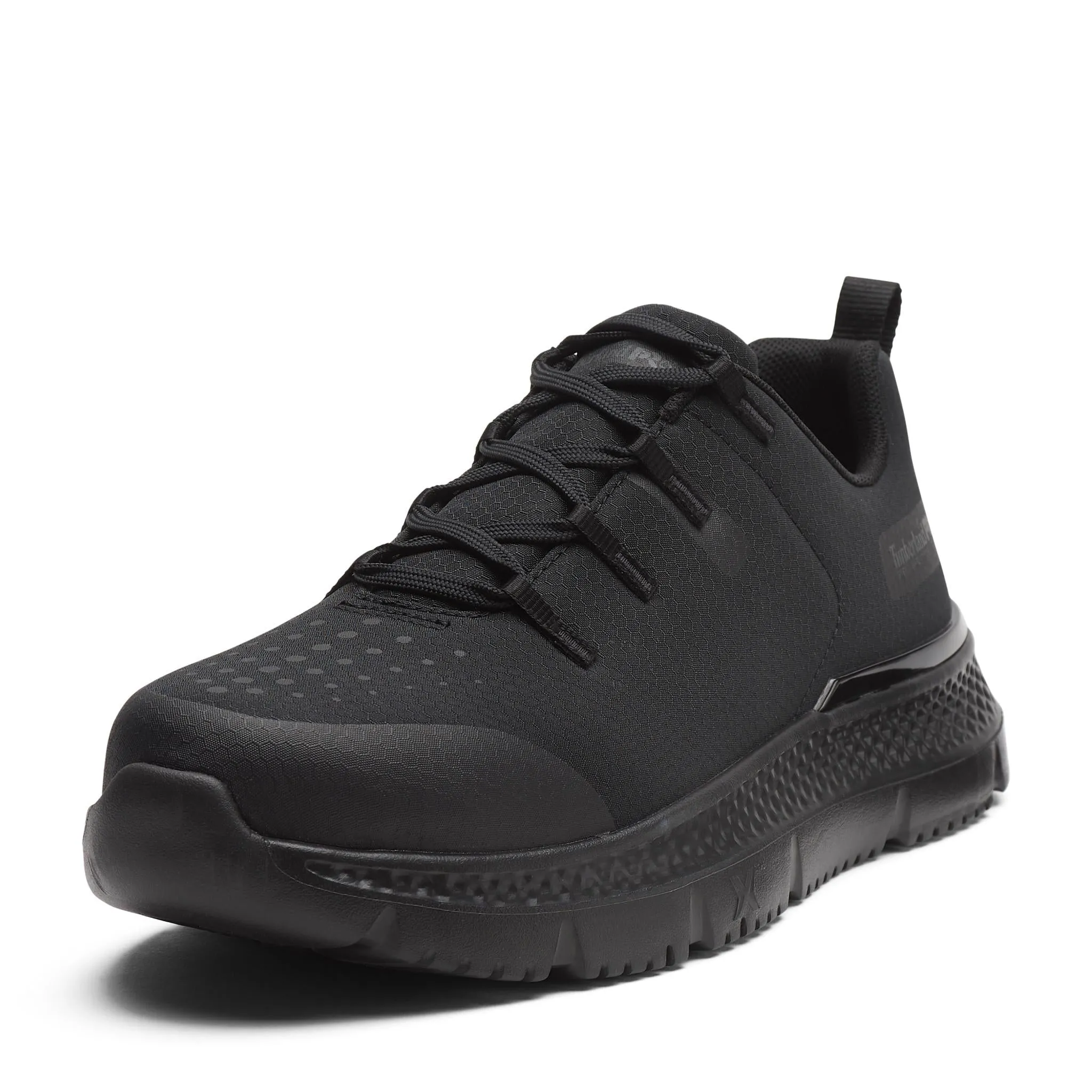 Intercept Steel-Toe Oxford Work Shoe Black