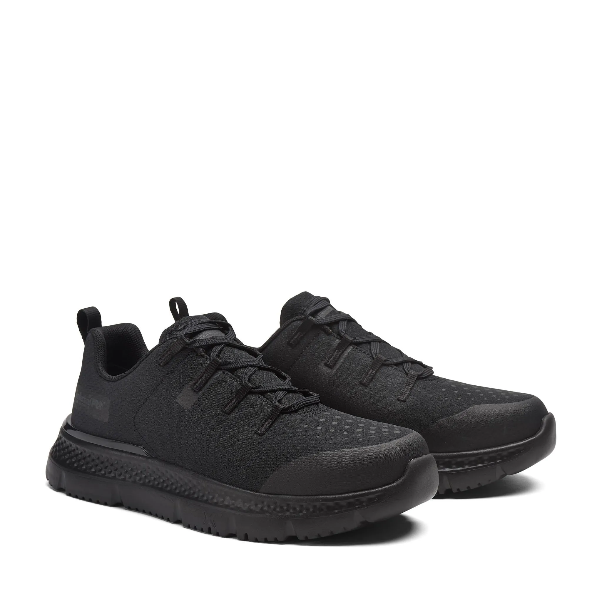 Intercept Steel-Toe Oxford Work Shoe Black