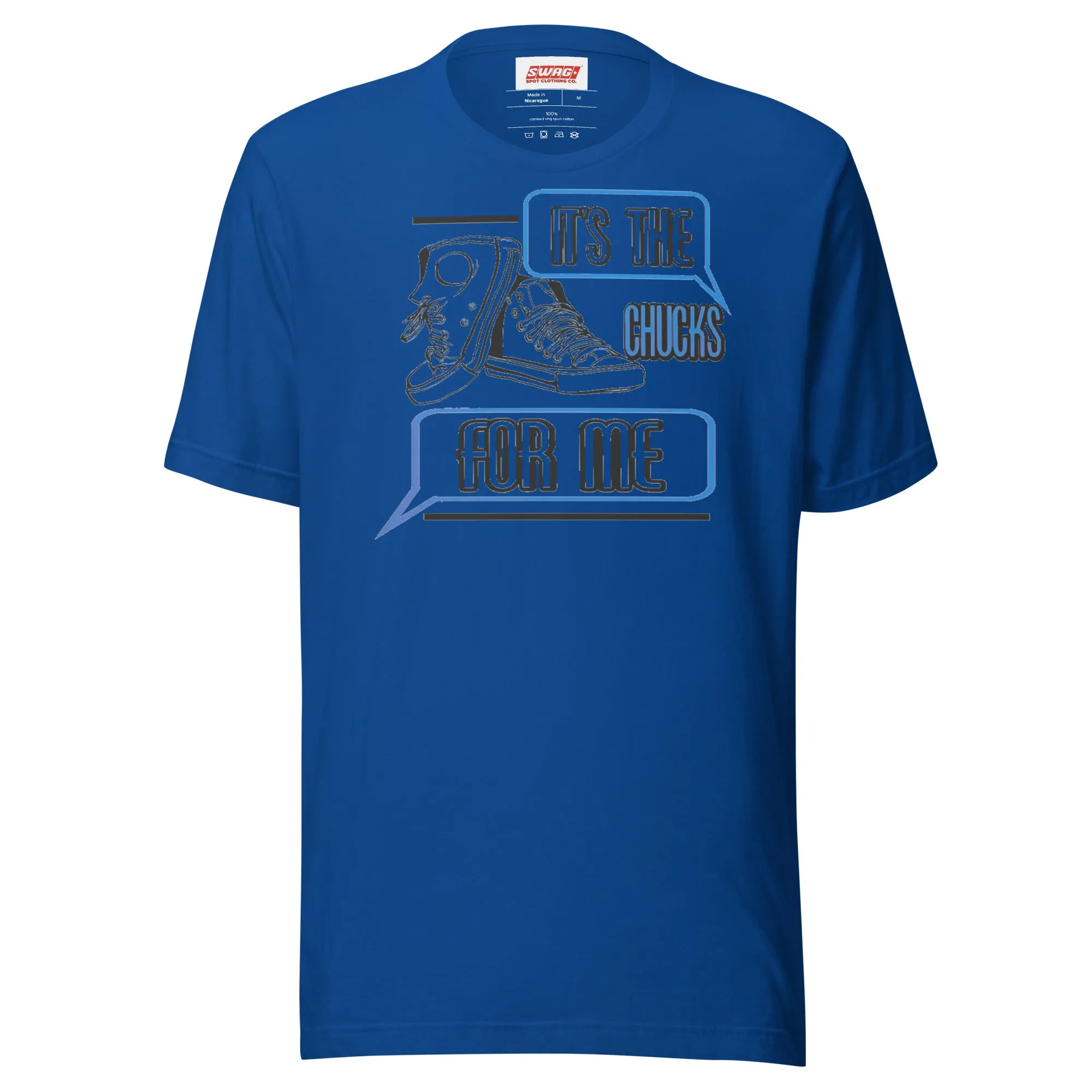 It's The Chucks Blue Short-Sleeve Unisex T-Shirt