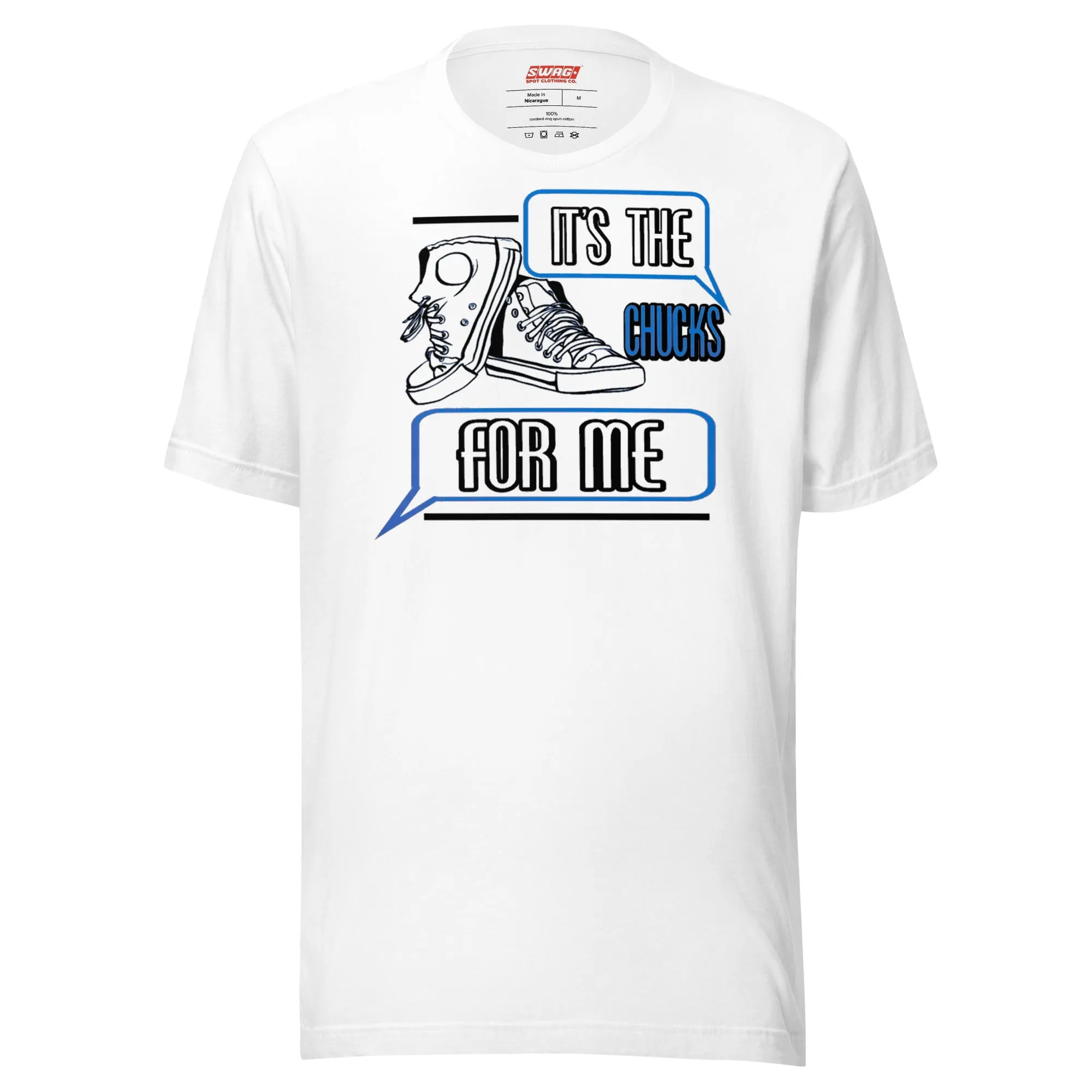 It's The Chucks Blue Short-Sleeve Unisex T-Shirt