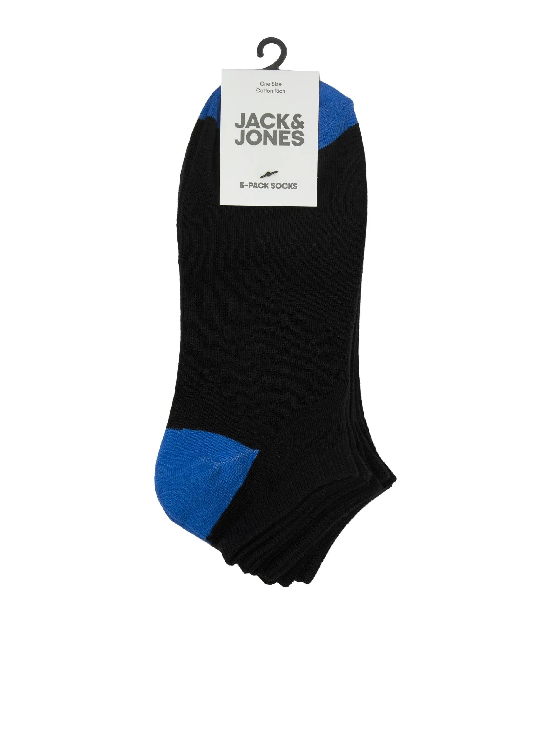 Jack & Jones JACCOLORFUL Sock 5Pk-BLACK