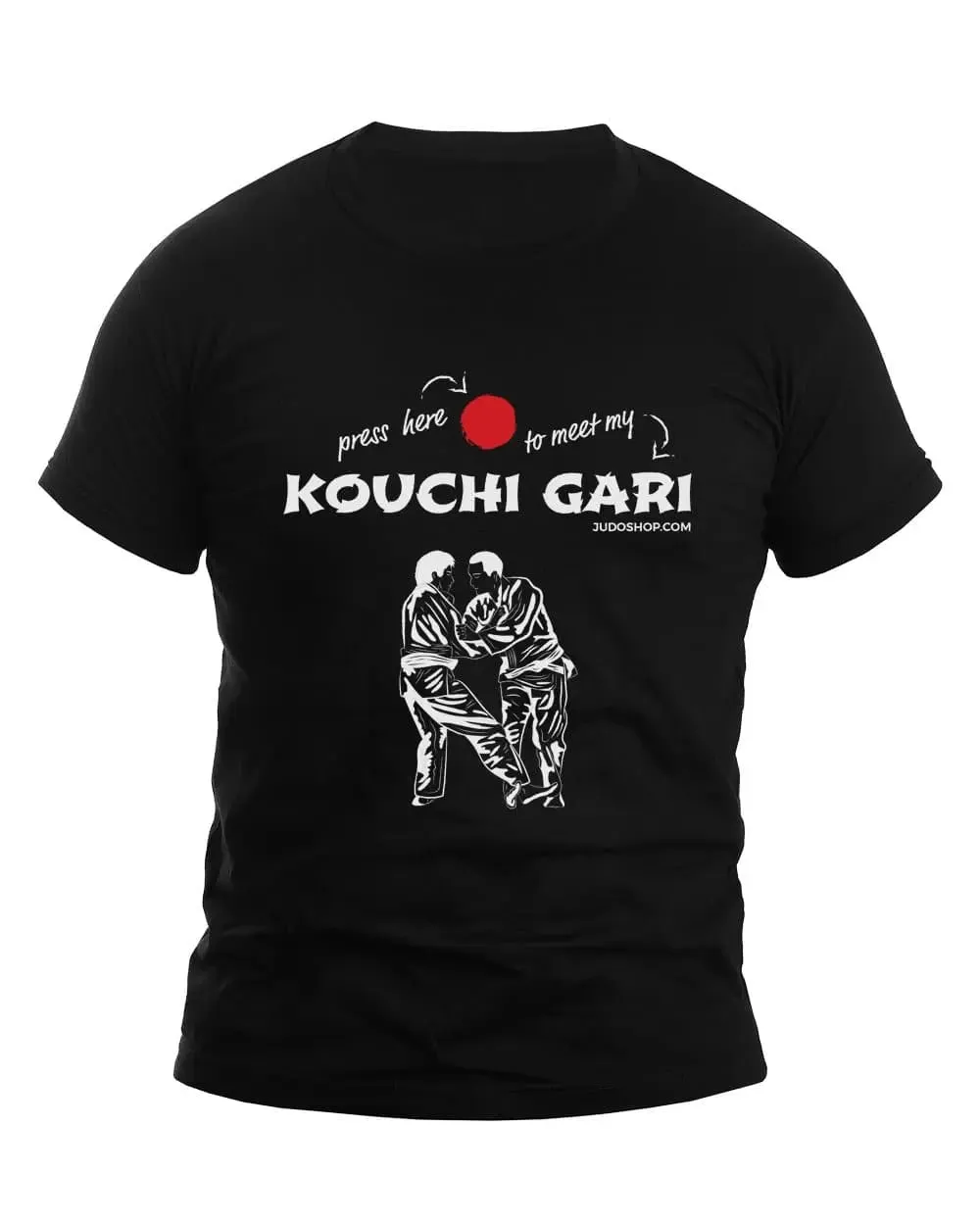 Judo Kouchi Gari T-Shirt - Press Here Design