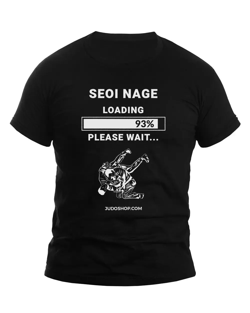 Judo T-Shirt Seoi Nage Progress Bar