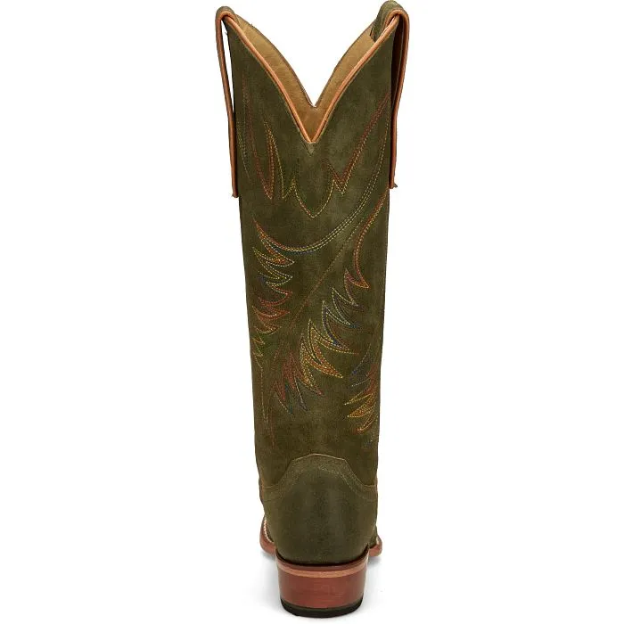 Justin Clara Boot Green