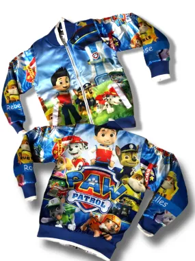 Kids Blue Paw patrol Bomber