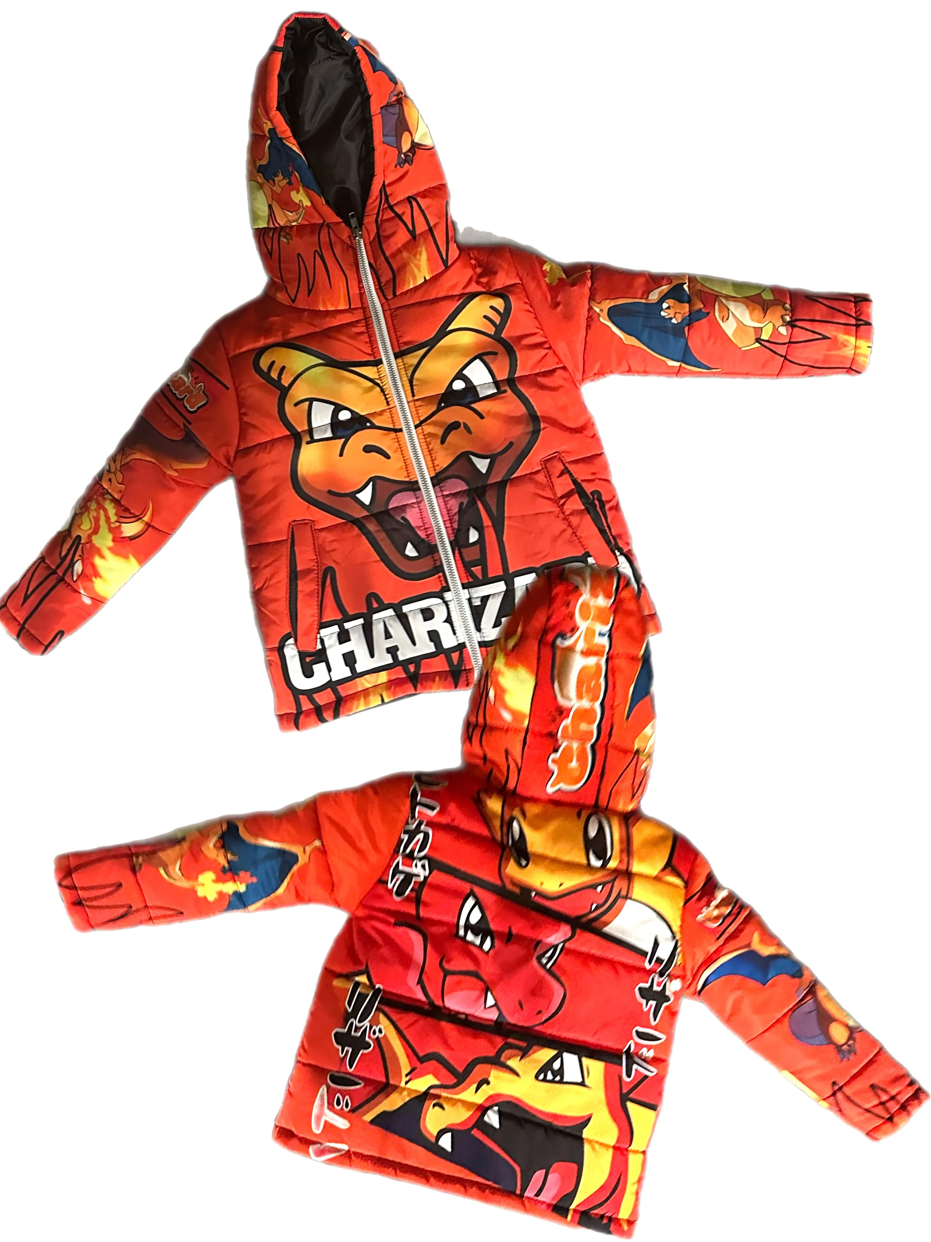 Kids charzard Puffer