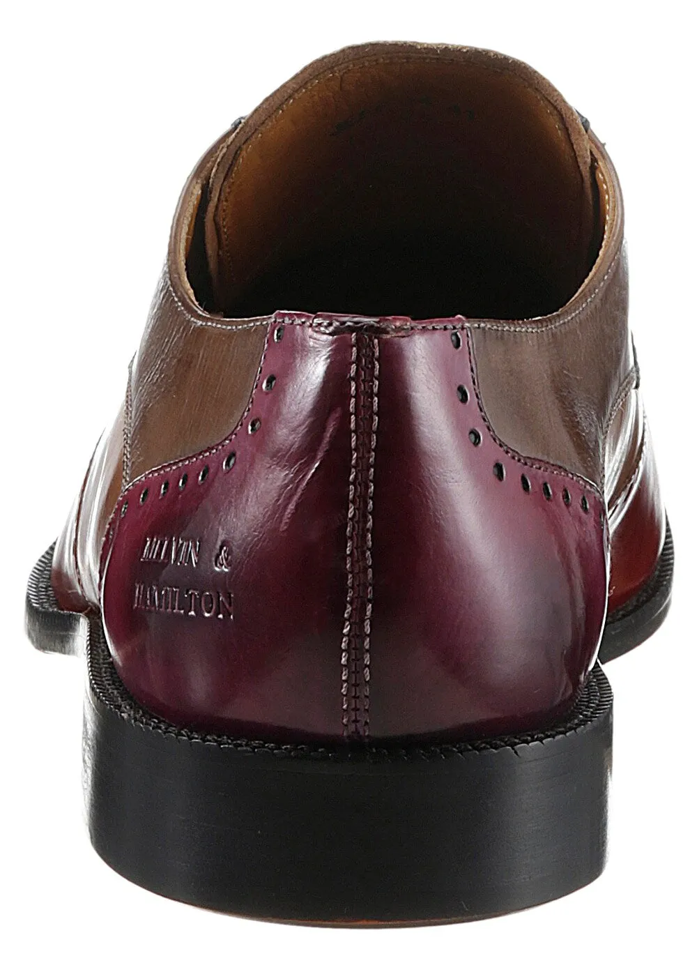 Lace-up shoes MELVIN & HAMILTON, brown/overburn