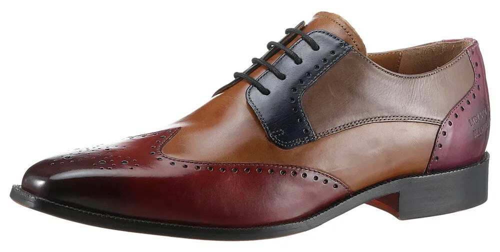 Lace-up shoes MELVIN & HAMILTON, brown/overburn