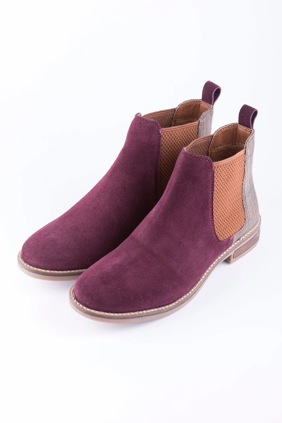 Ladies Kirby Suede Chelsea Boots