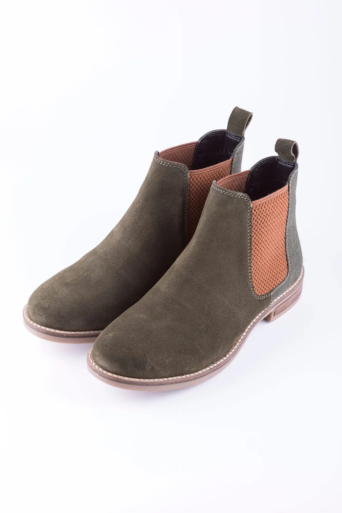 Ladies Kirby Suede Chelsea Boots