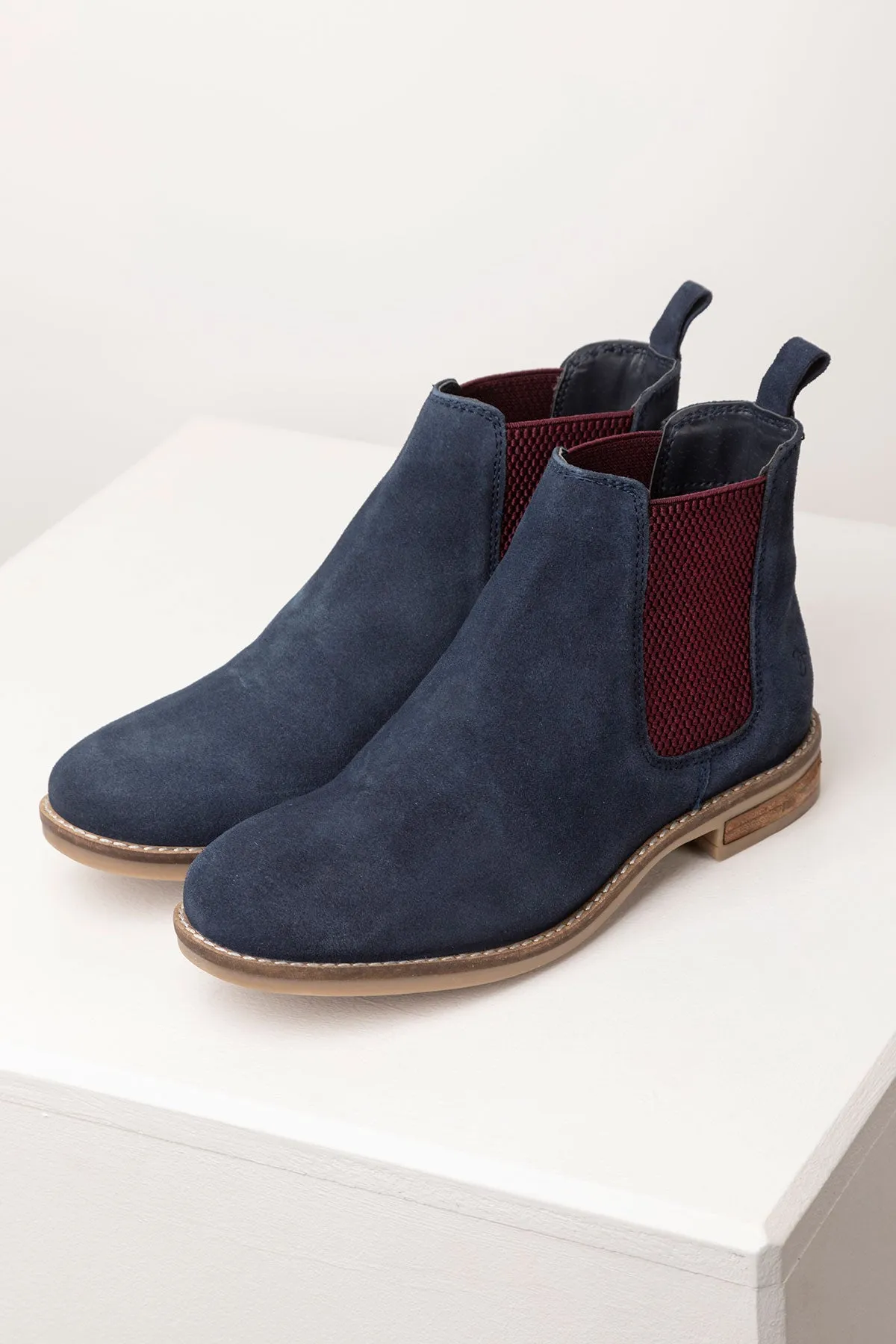 Ladies Kirby Suede Chelsea Boots