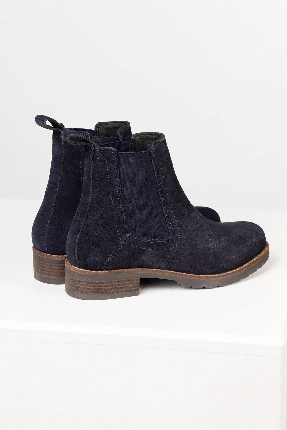 Ladies Suede Chelsea Boots - Allerston