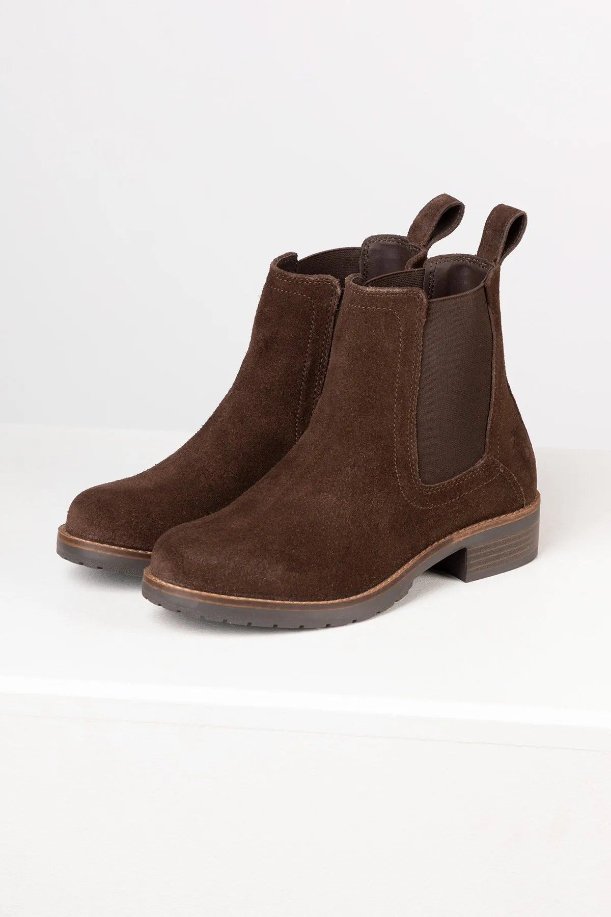 Ladies Suede Chelsea Boots - Allerston