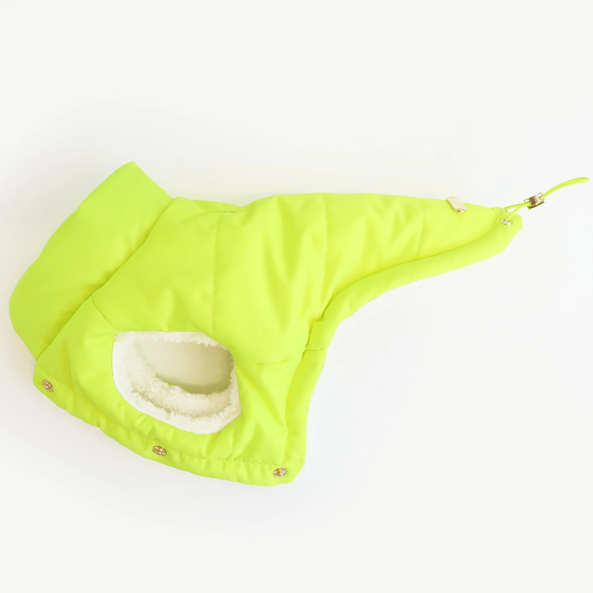 LCB Puffer Jacket - Neon Yellow