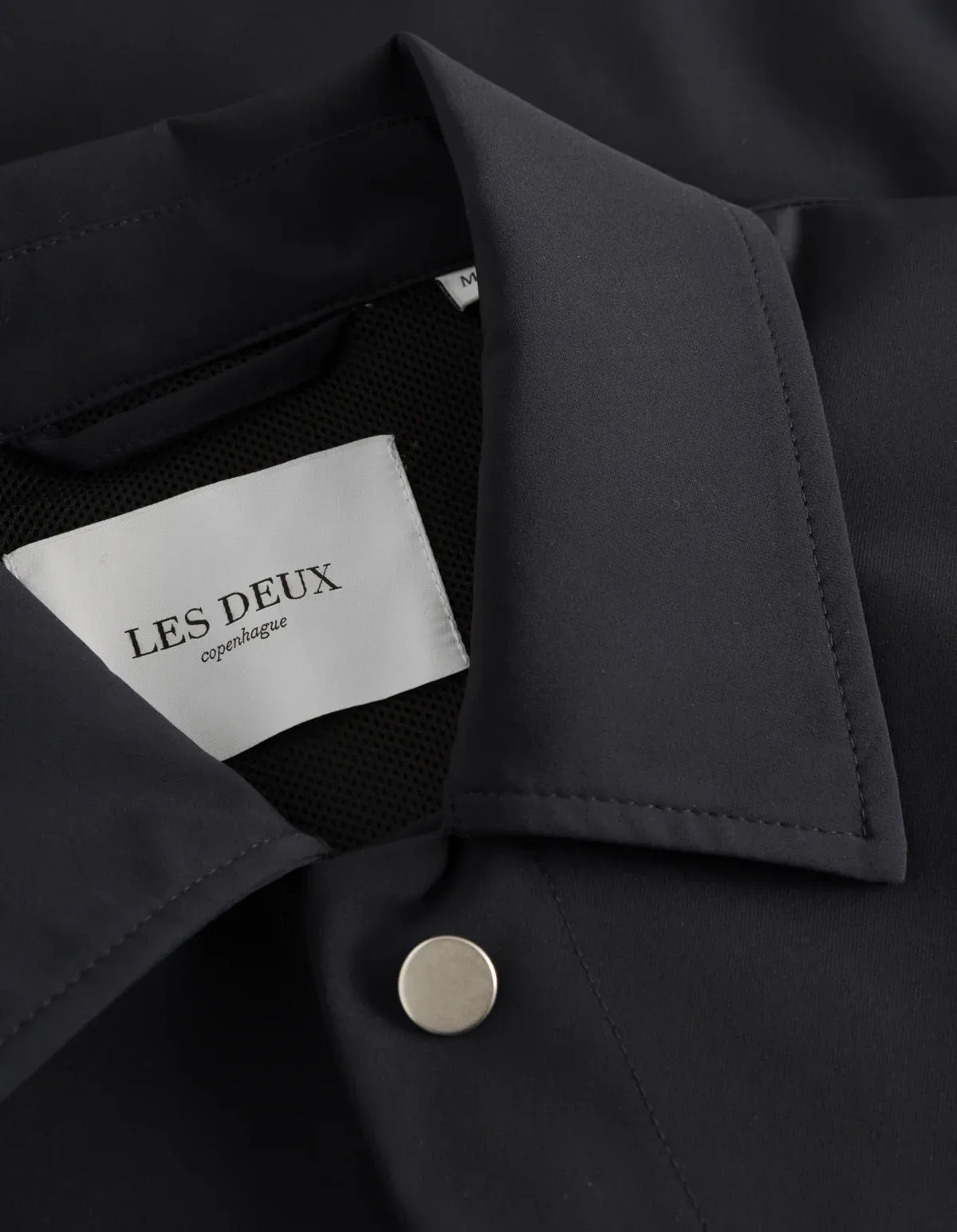 Les Deux Idris Coach Jacket - Dark Navy