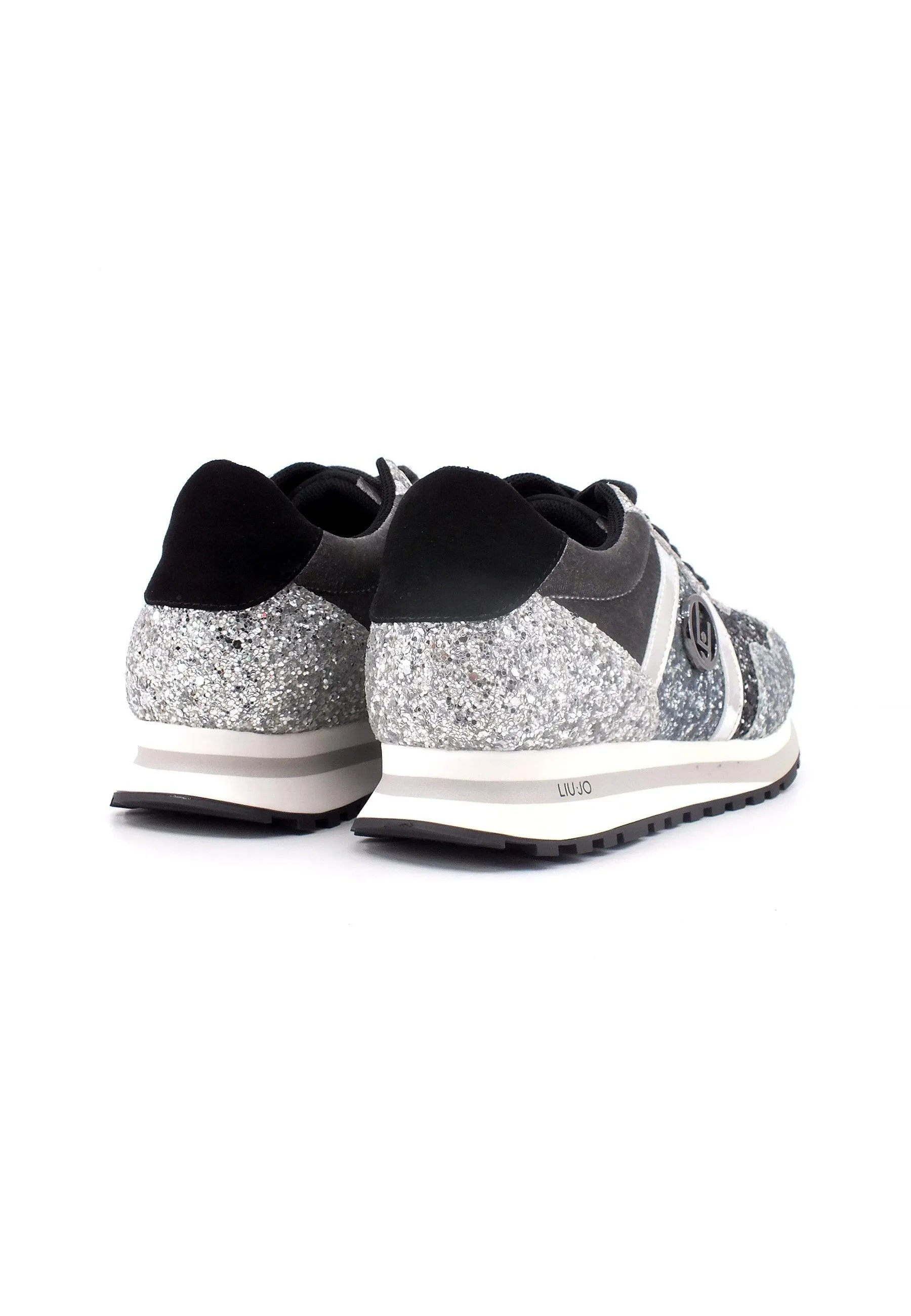 LIU JO Wonder 629 Sneaker Donna Silver 4F3701TX007