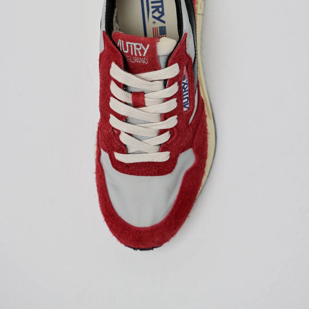 LOW SNEAKERS REELWIND | Suede Red/ Black