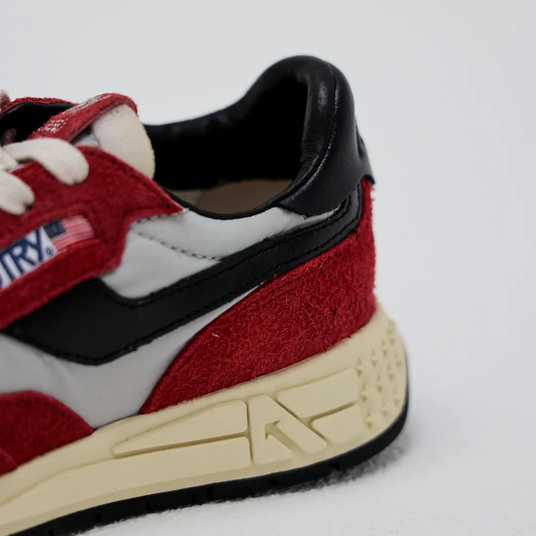 LOW SNEAKERS REELWIND | Suede Red/ Black