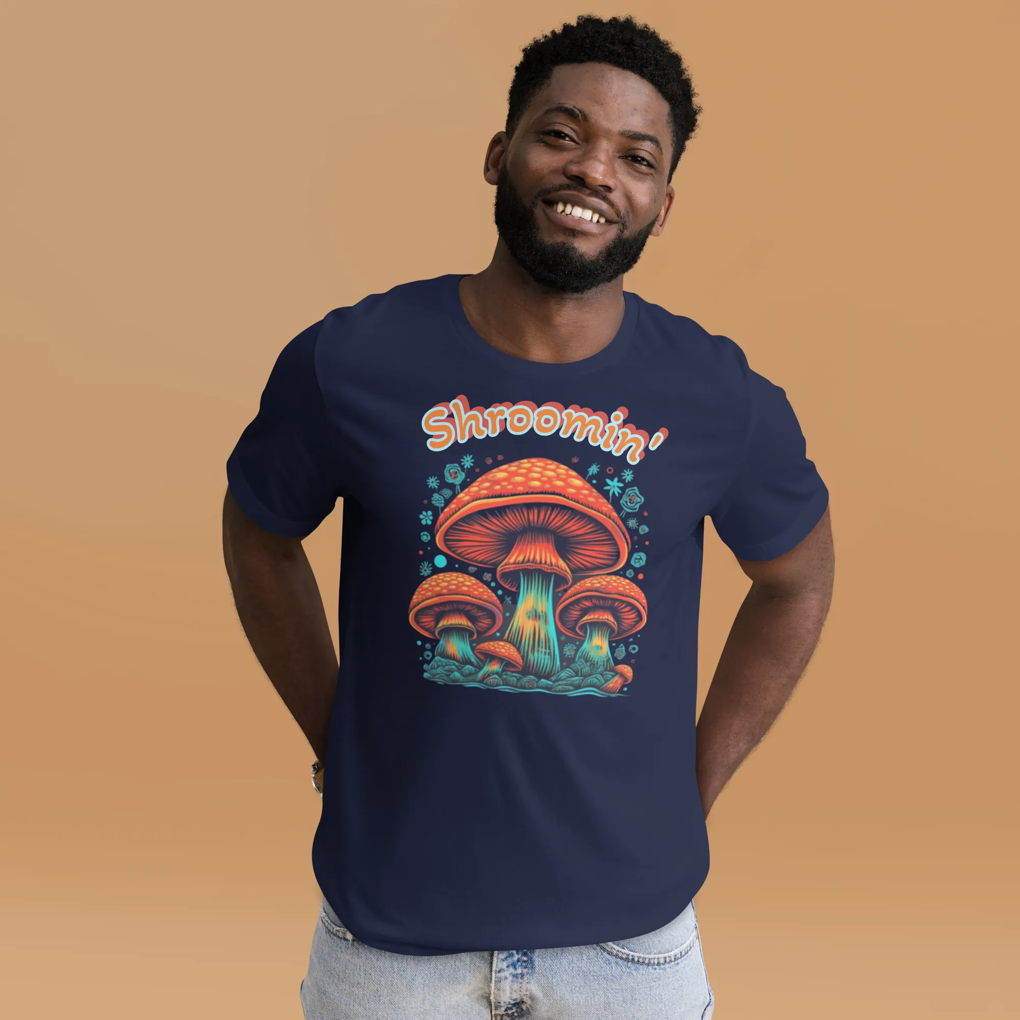 Men's Magic Mushrooms Graphic T-Shirt