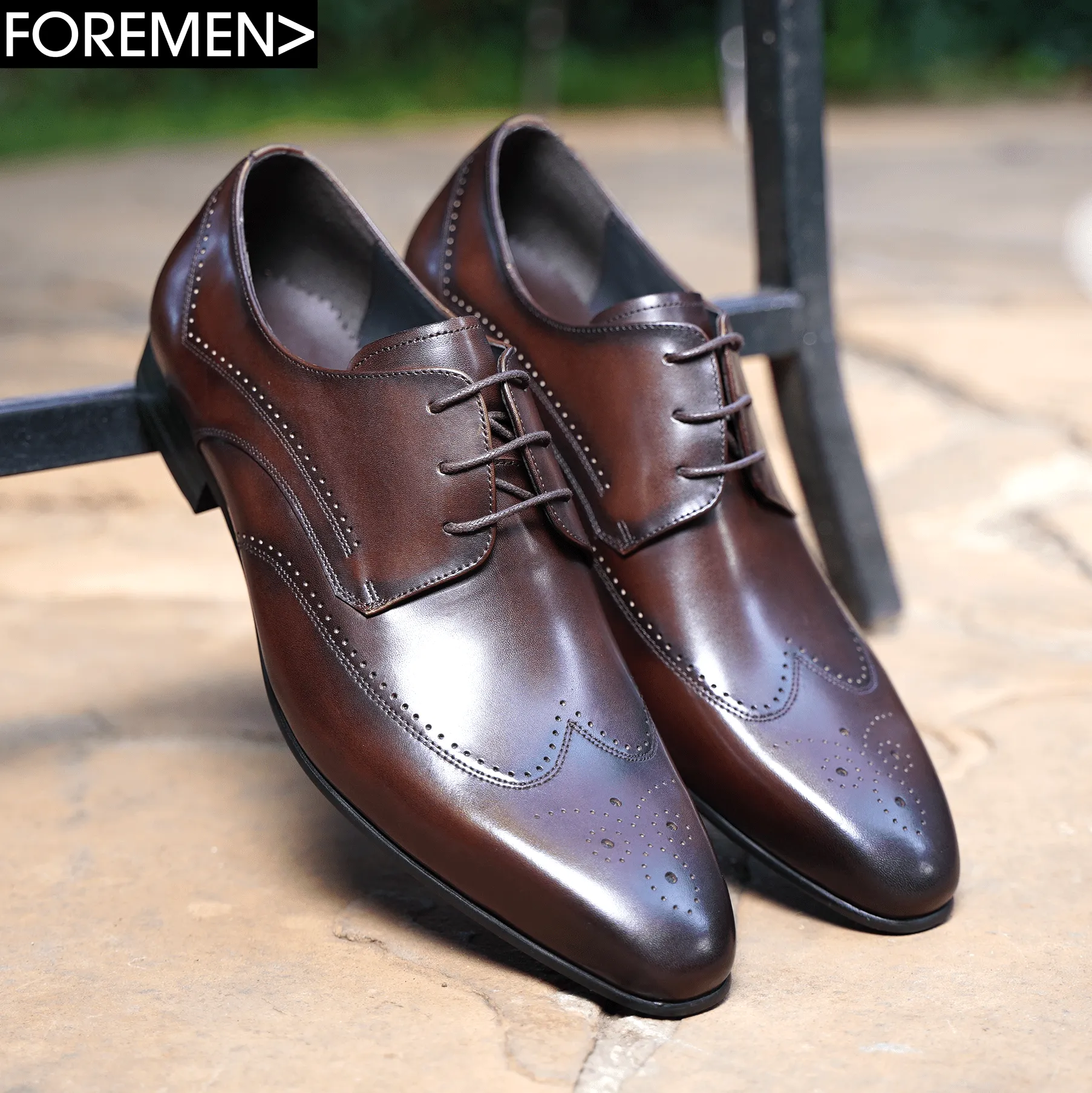 MONACO | Burgundy Derbies