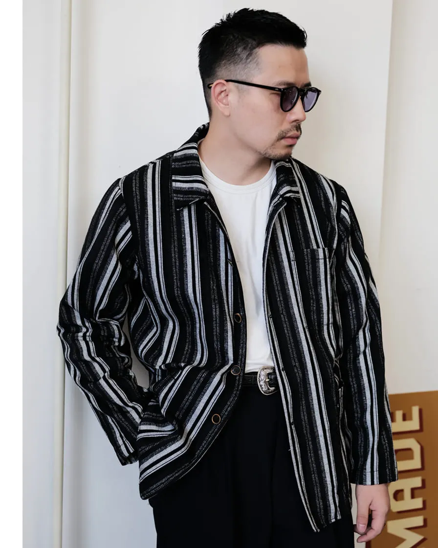 Multitrack Striped Chore Jacket