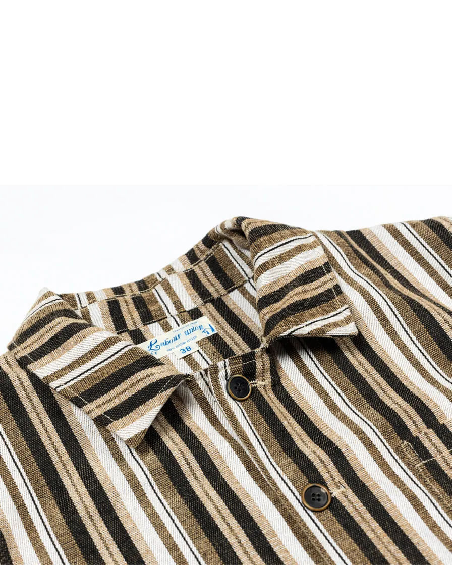 Multitrack Striped Chore Jacket