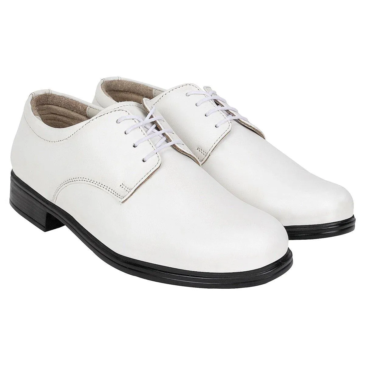 Navy Uniform Shoes White