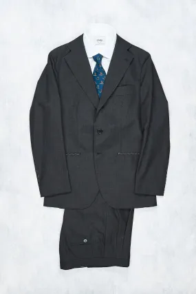 Orazio Luciano Grey Wool Athletic Fit Suit