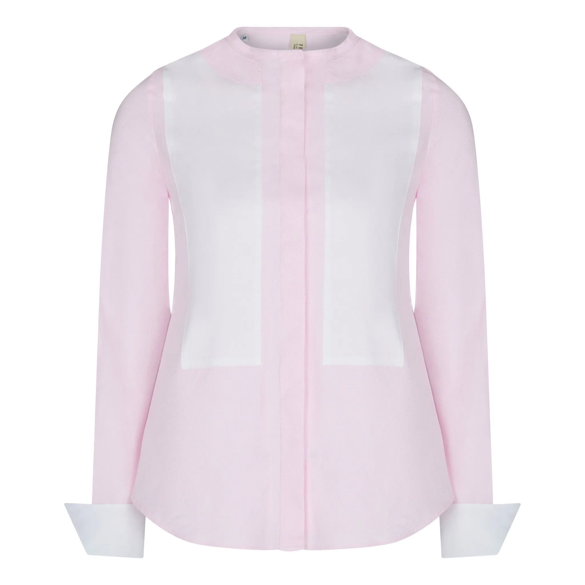 Ponza pink and white cotton shirt