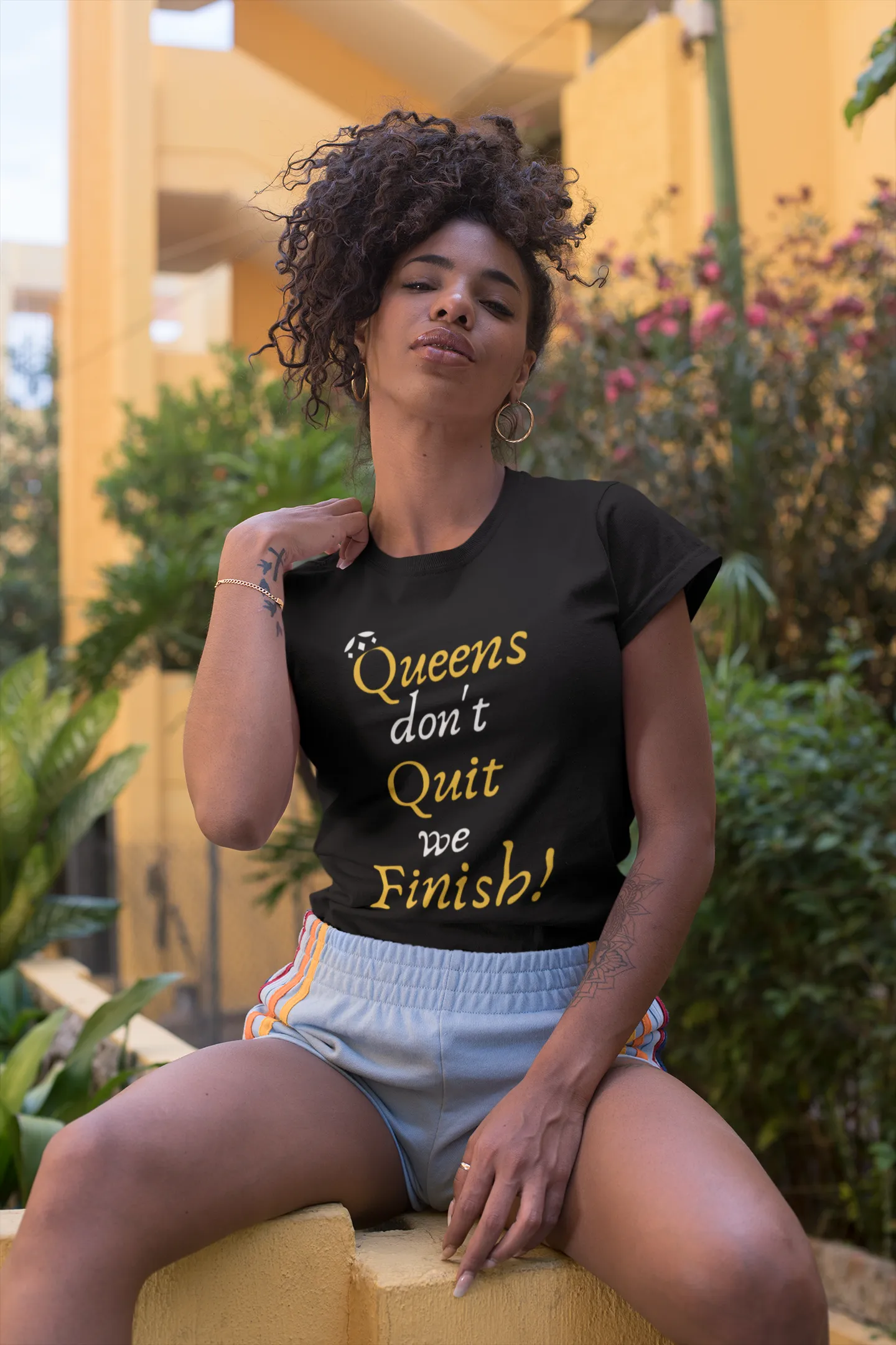 Queens Don't Quit We Finish T-Shirt