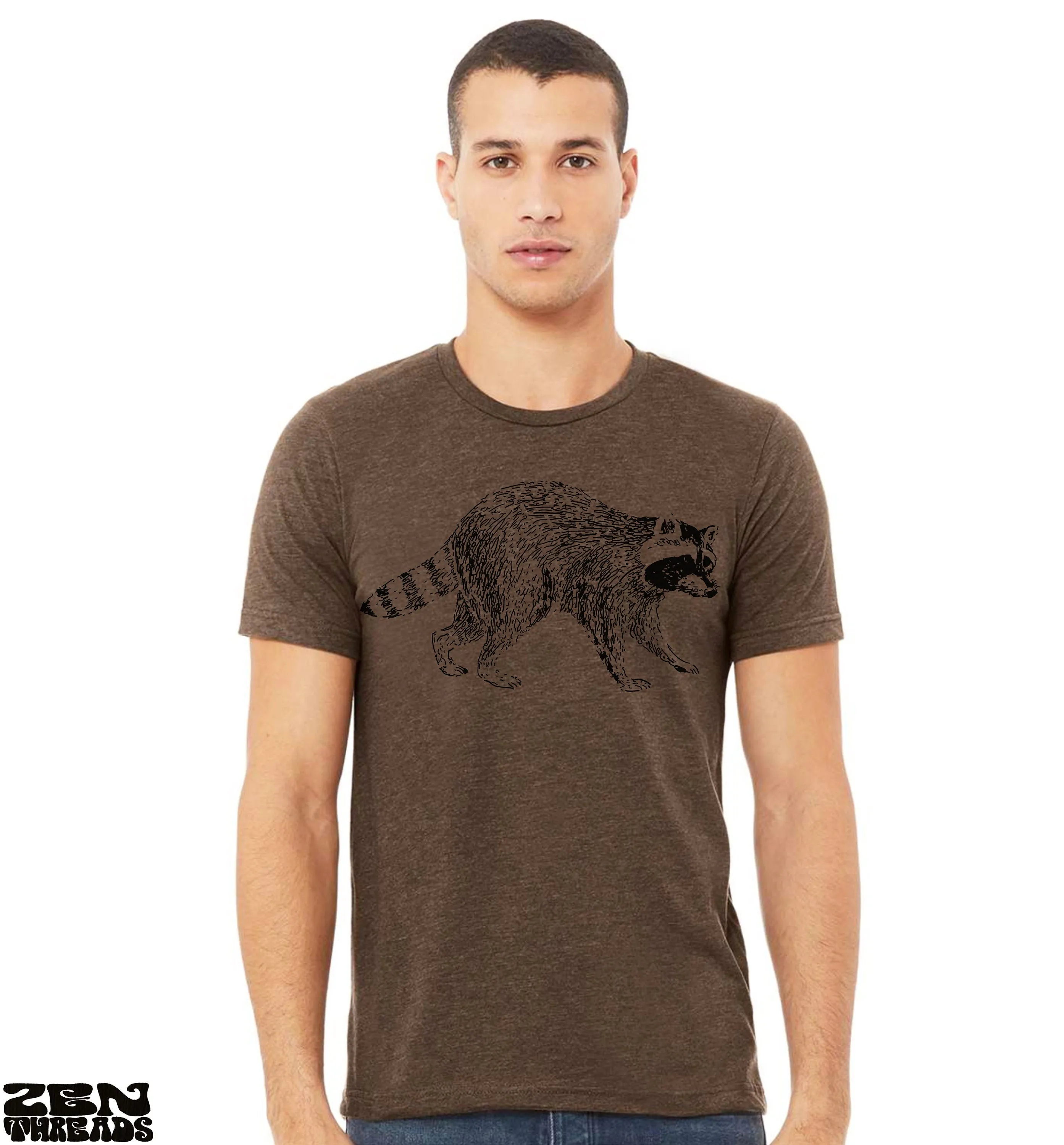 Raccoon Nocturnal Wildlife T-Shirt for Men & Women