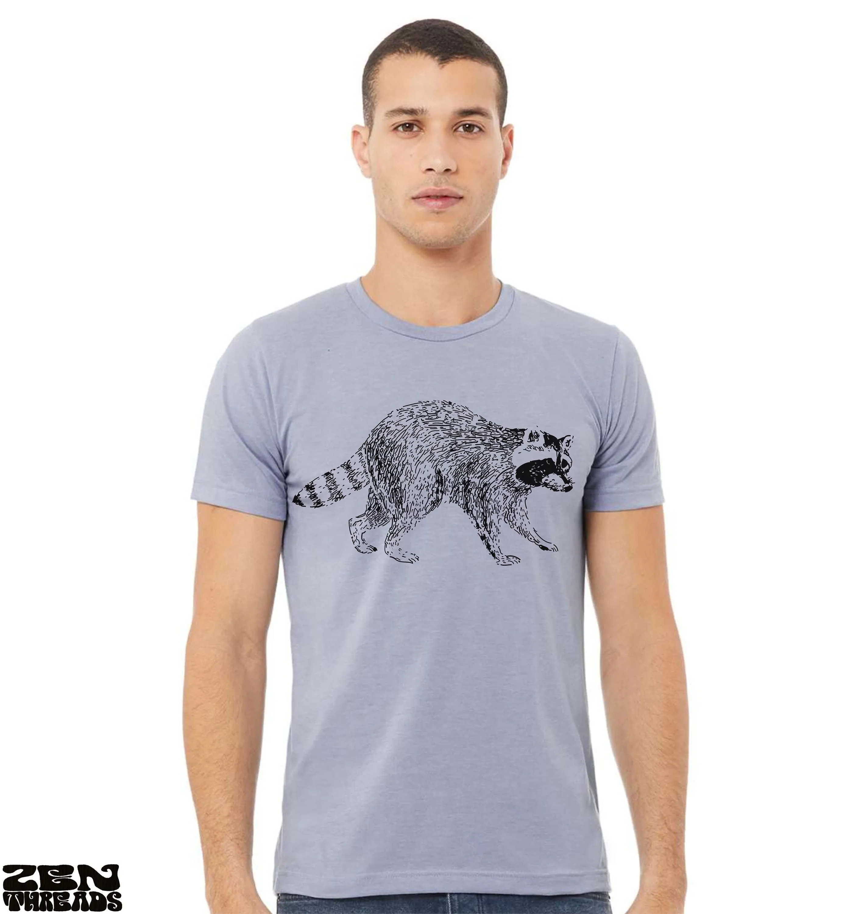 Raccoon Nocturnal Wildlife T-Shirt for Men & Women